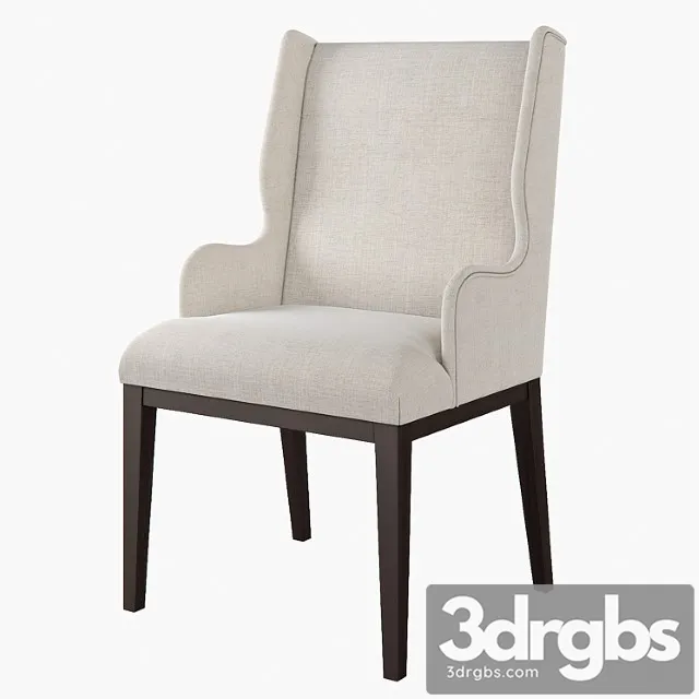 Kingsley dining armchair 2 3D Model Download Kingsley dining armchair 2 3D Model Download