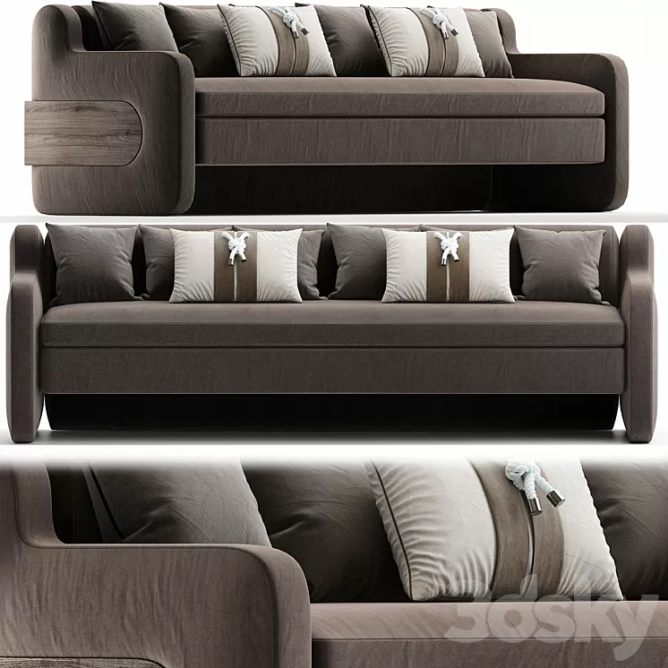 Kingsley Sofa – Bradley USA 3D Model