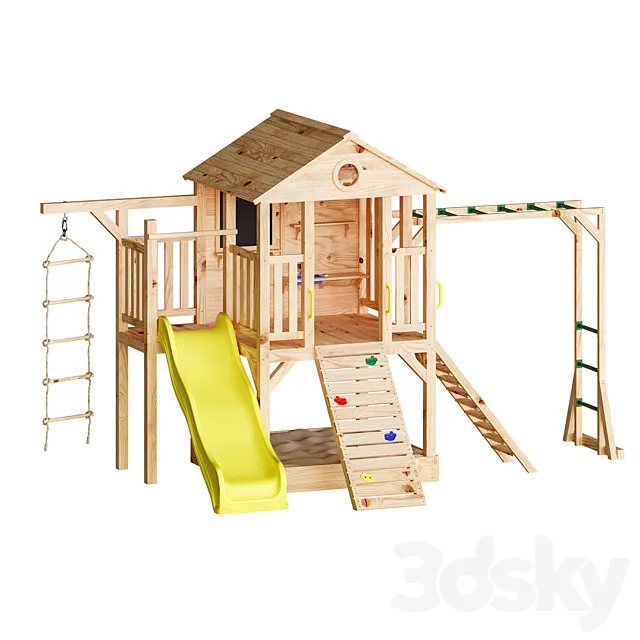 Kingston Cubby House 3D Model Kingston Cubby House 3D Model