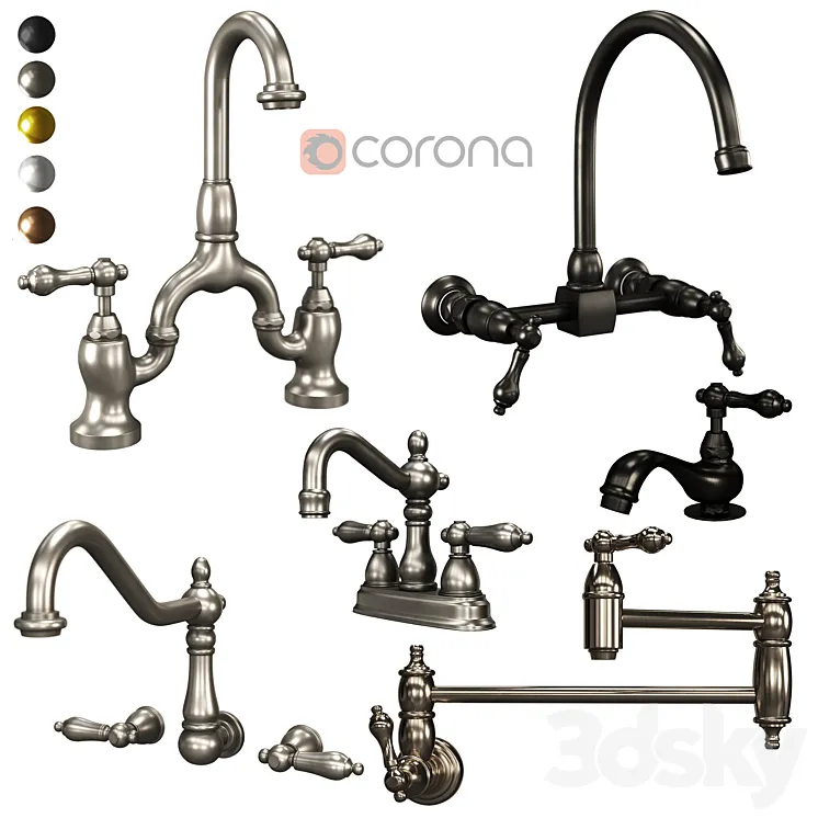 Kingston Faucets Vol 04 3D Model Free Download Kingston Faucets Vol 04 3D Model Free Download