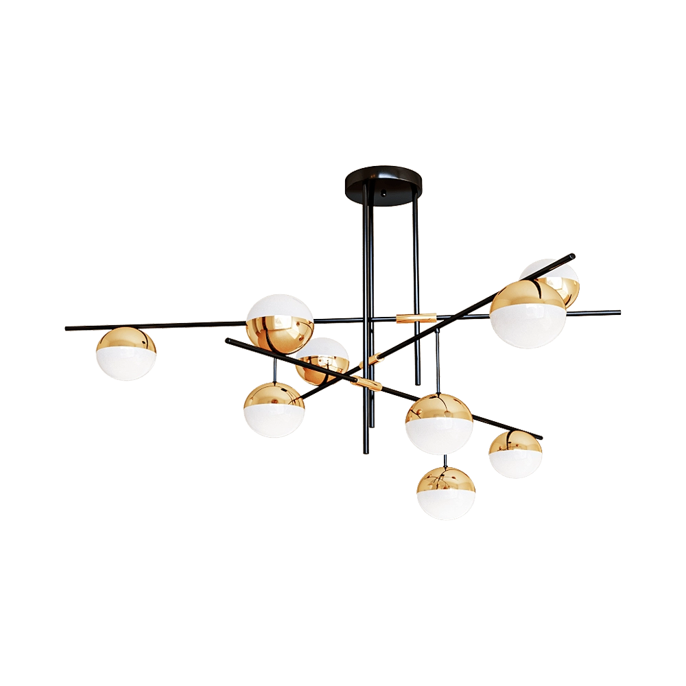 Kink light – Chandelier Navia 3D Model Kink light – Chandelier Navia 3D Model