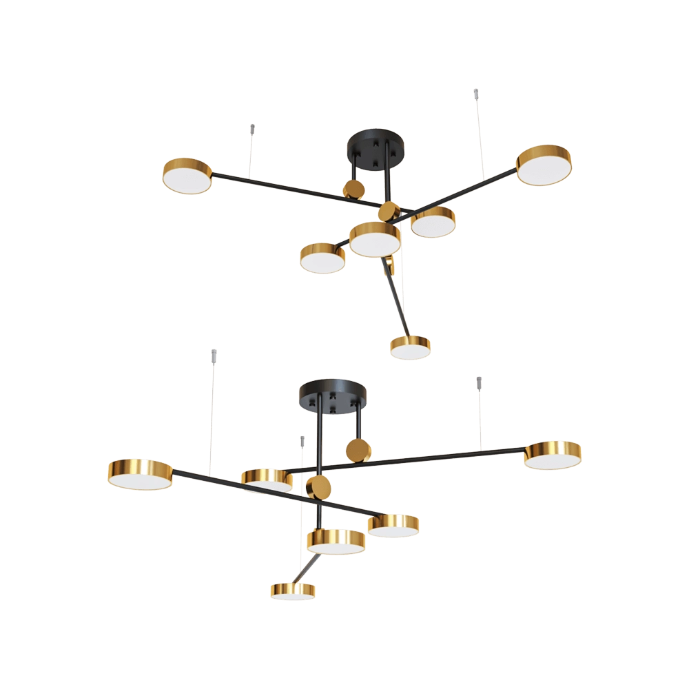 Kink light – Chandelier Rapis 07647-620 3D Model Kink light – Chandelier Rapis 07647-620 3D Model