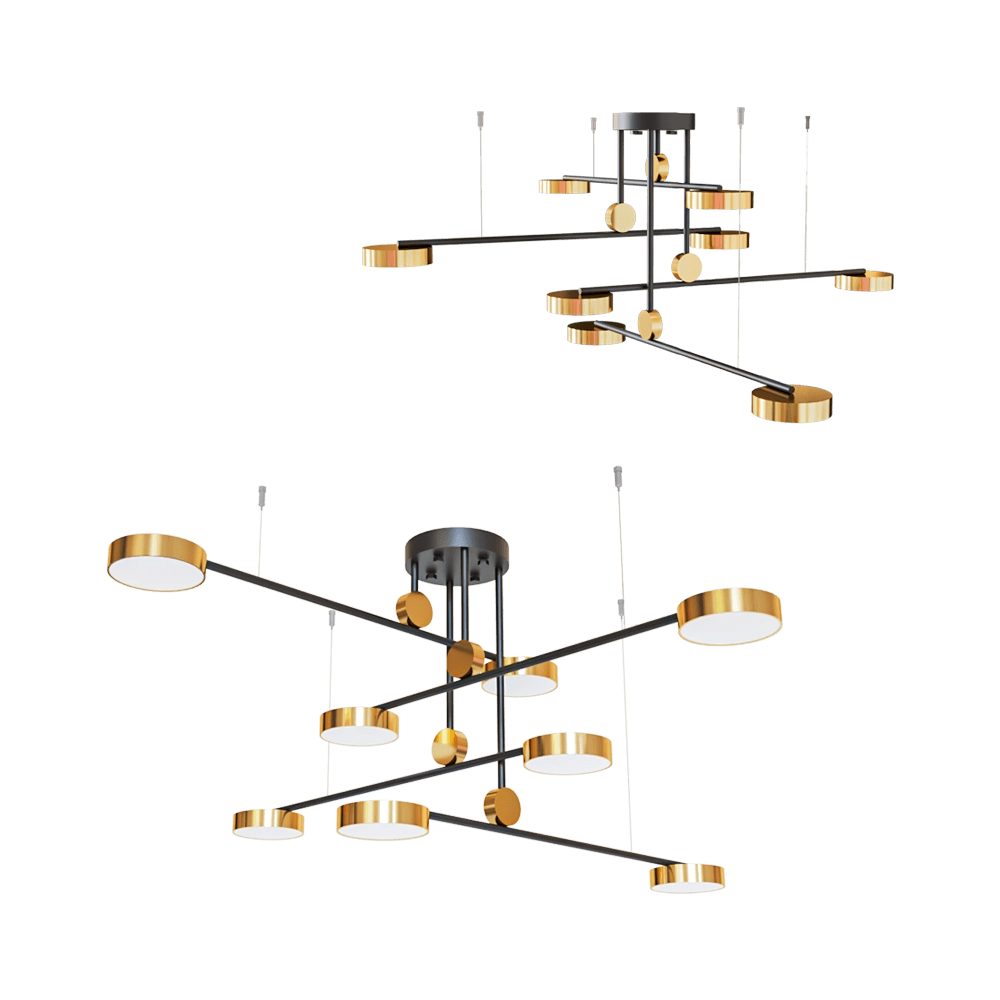 Kink light – Chandelier Rapis 07647-820 3D Model Kink light – Chandelier Rapis 07647-820 3D Model