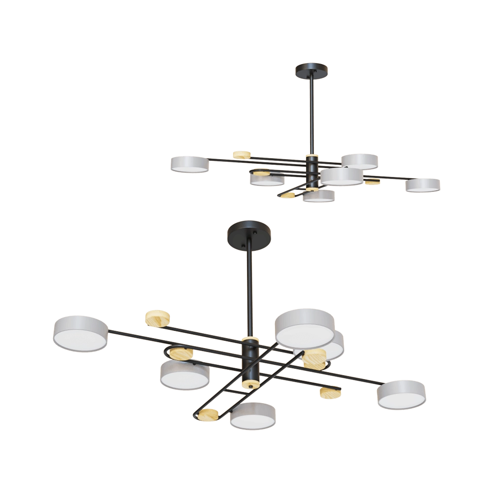 Kink light – Chandelier Rapis 07648-616 3D Model Kink light – Chandelier Rapis 07648-616 3D Model