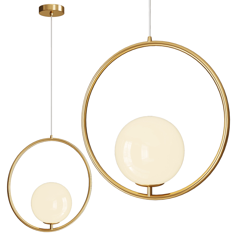 Kink light – Pendant lamp Calla 07628-1A20 3D Model