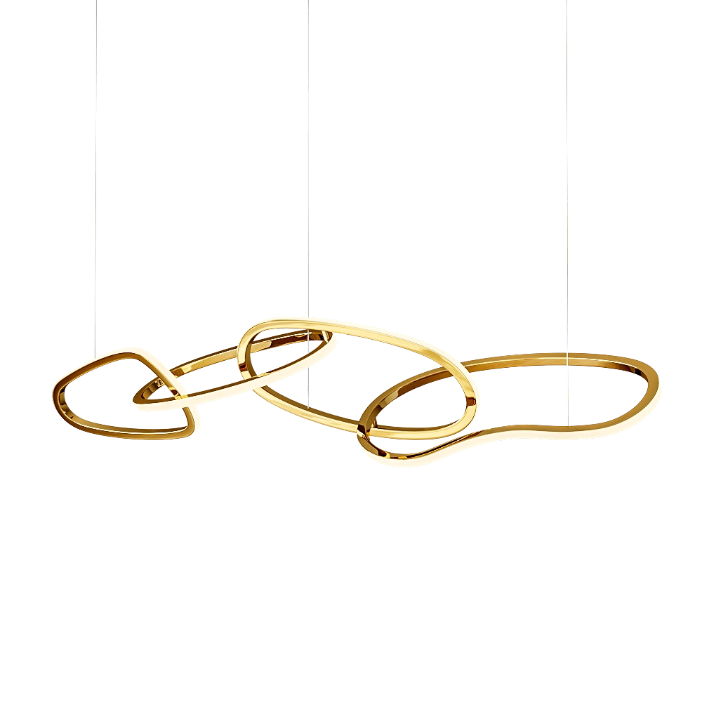 Kink light – Pendant lamp Сена 07609-4A33 3D Model
