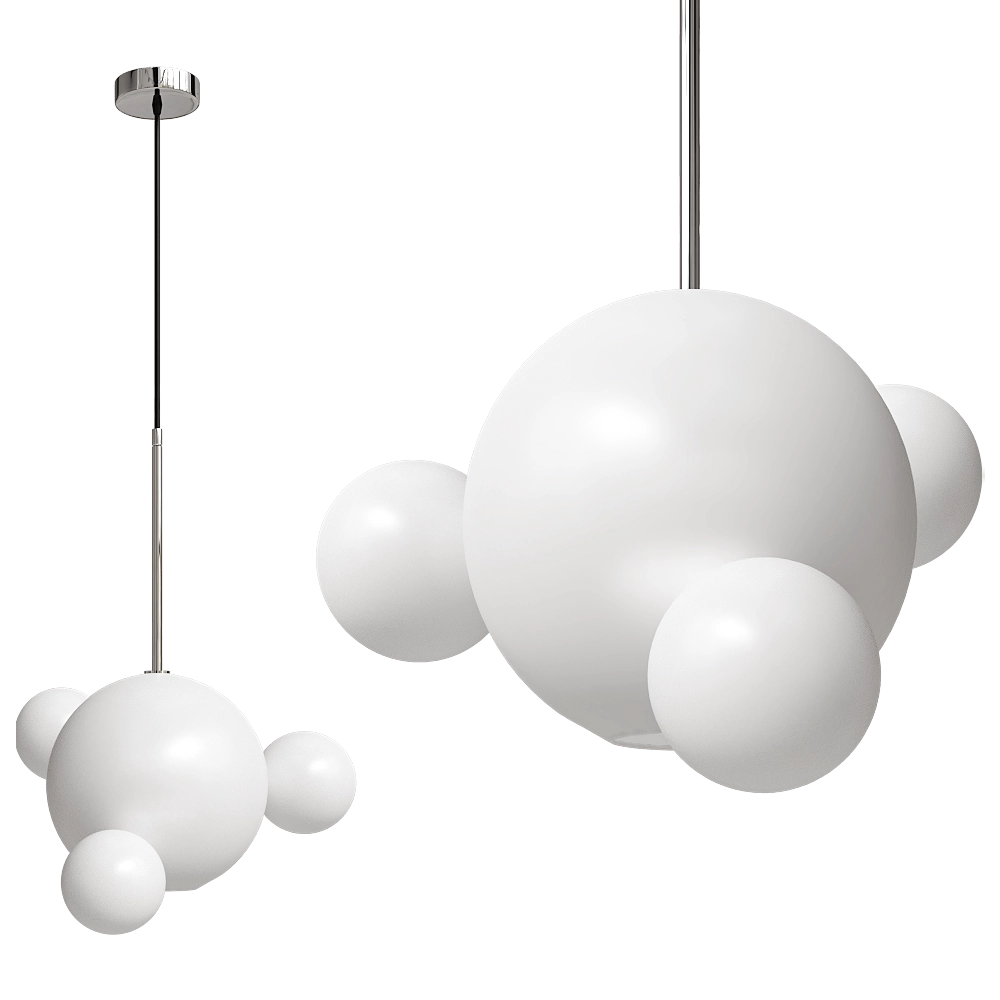 Kink light – Pendant lamp Galla 07545-4.01(02) 3D Model