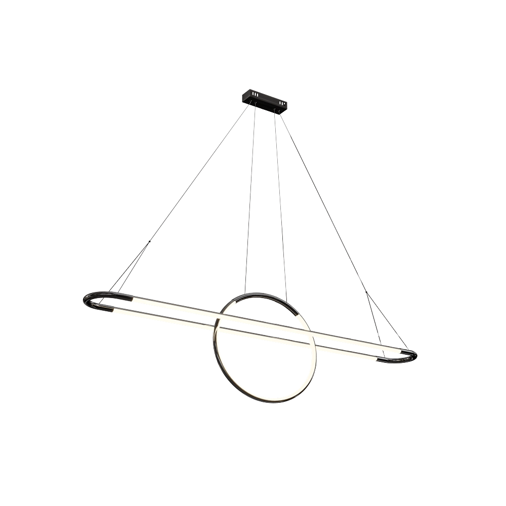 Kink light – Pendant lamp Lia black 3D Model Kink light – Pendant lamp Lia black 3D Model