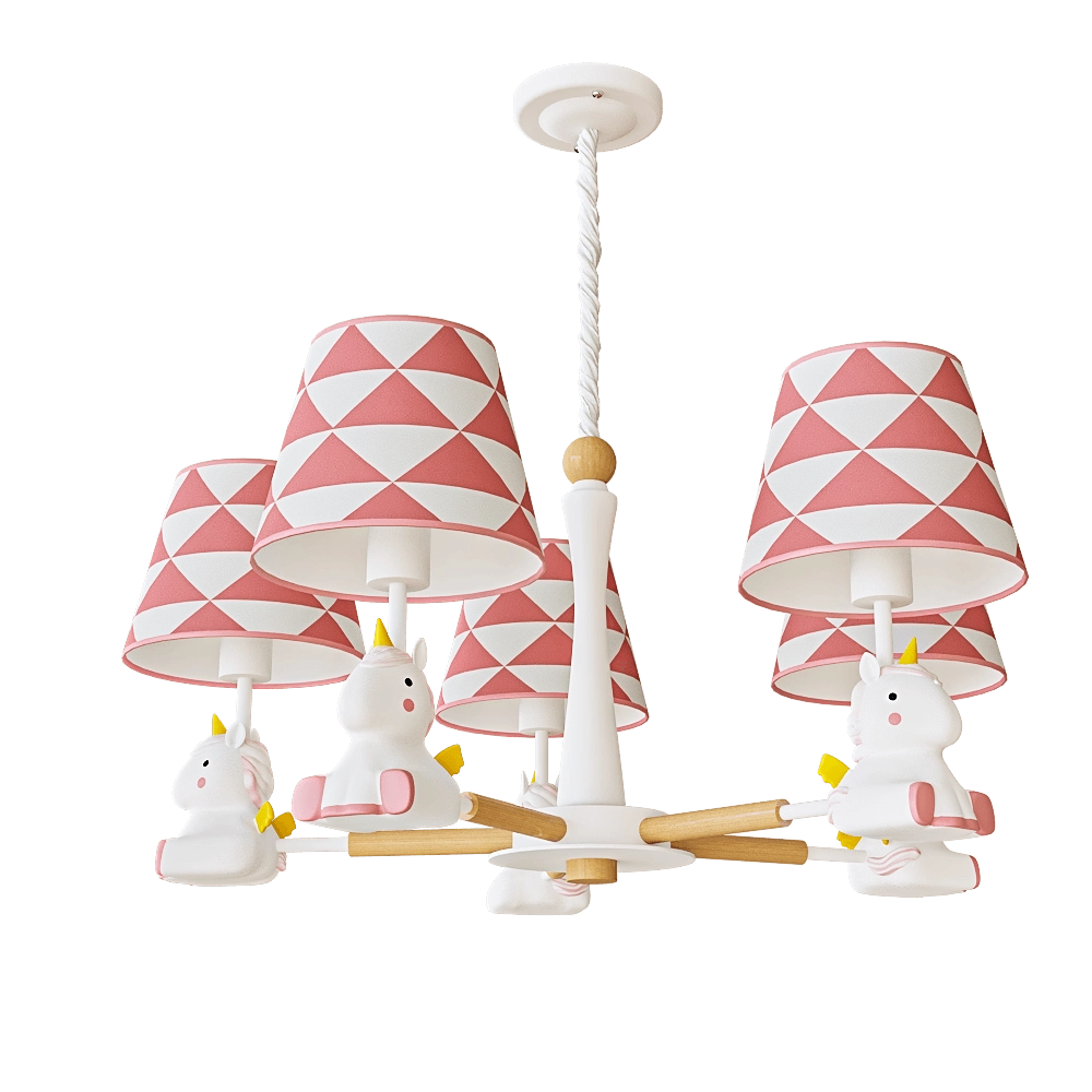 Kink light – Pendant lamp Unicorn 074153-5 3D Model Kink light – Pendant lamp Unicorn 074153-5 3D Model