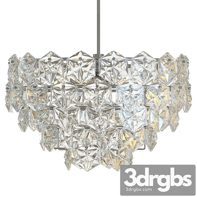 Kinkeldey Hexagonal Crystal Chandelier 3D Model Download Kinkeldey Hexagonal Crystal Chandelier 3D Model Download