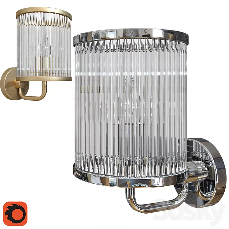 Kinkiet SERGIO \ ZUMA LINE SERGIO W0528-01F-F4AC 3D Model