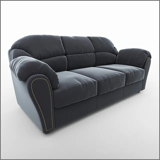 Kinlock Charcoal Sofa 3DModel Kinlock Charcoal Sofa 3DModel