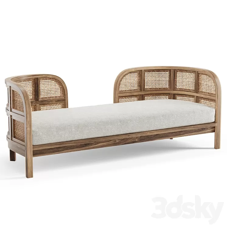 Kinslow day bed 3D Model Free Download