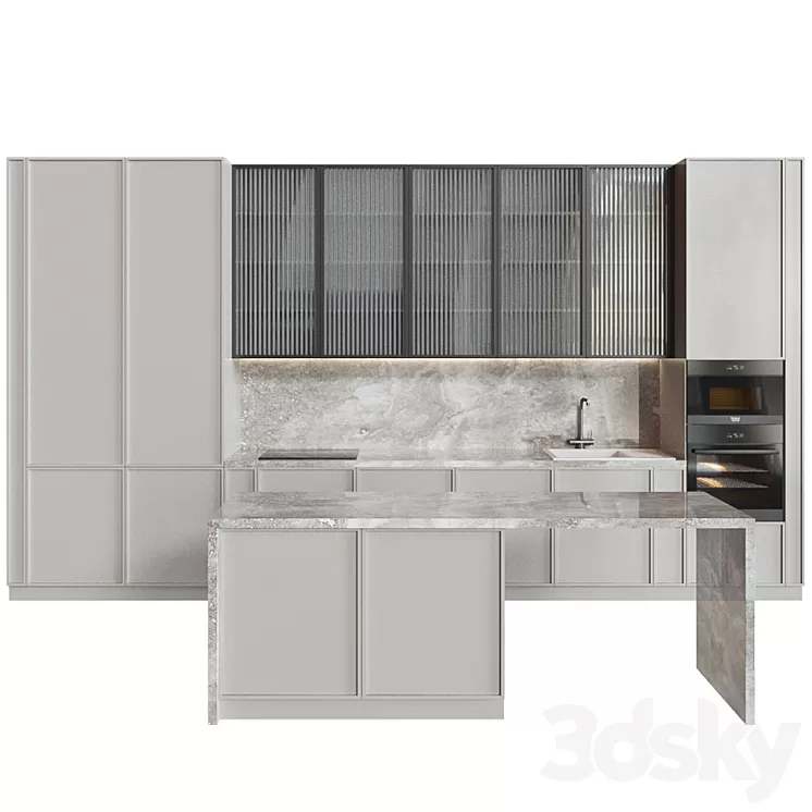 Kitchen 003 (Refill) 3D Model Free Download Kitchen 003 (Refill) 3D Model Free Download
