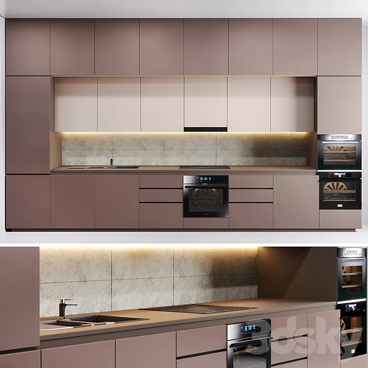 Kitchen 01 3D Model Kitchen 01 3D Model