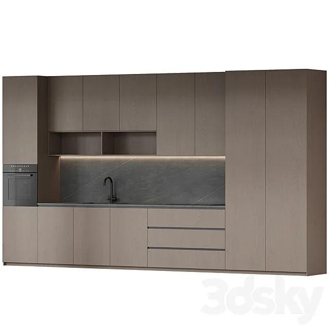 Kitchen 01 3D Model