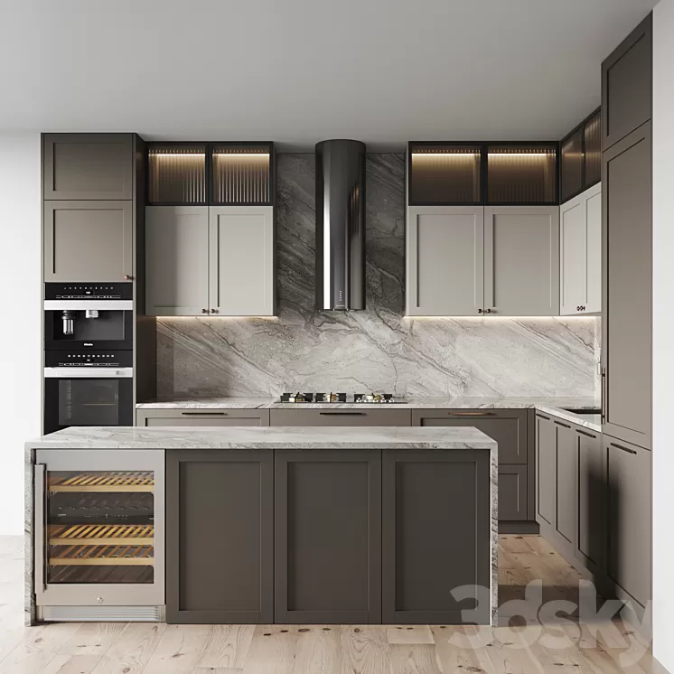 kitchen 0135 3D Model Free Download