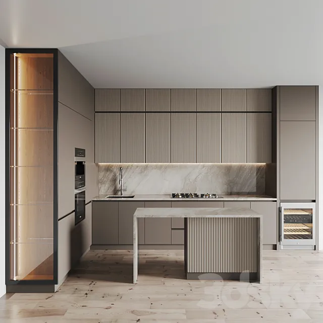 kitchen 0173 3D Model kitchen 0173 3D Model