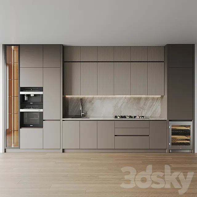 kitchen 0186 3D Model kitchen 0186 3D Model