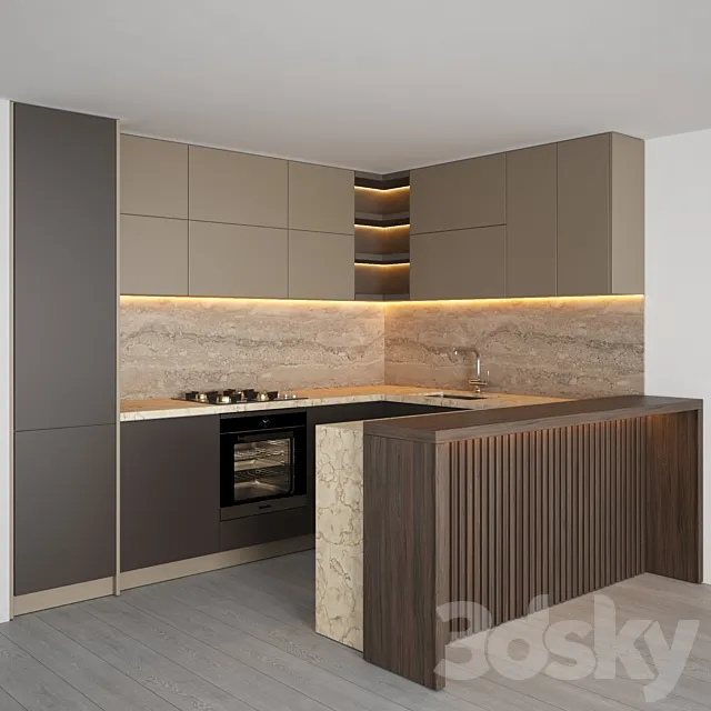 kitchen 019 3D Model