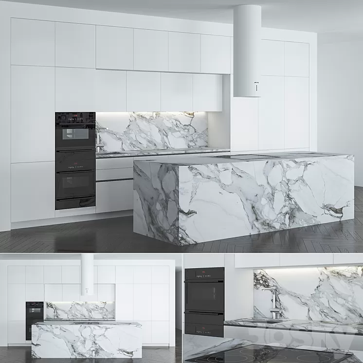 Kitchen 024 540x300H 3D Model Kitchen 024 540x300H 3D Model