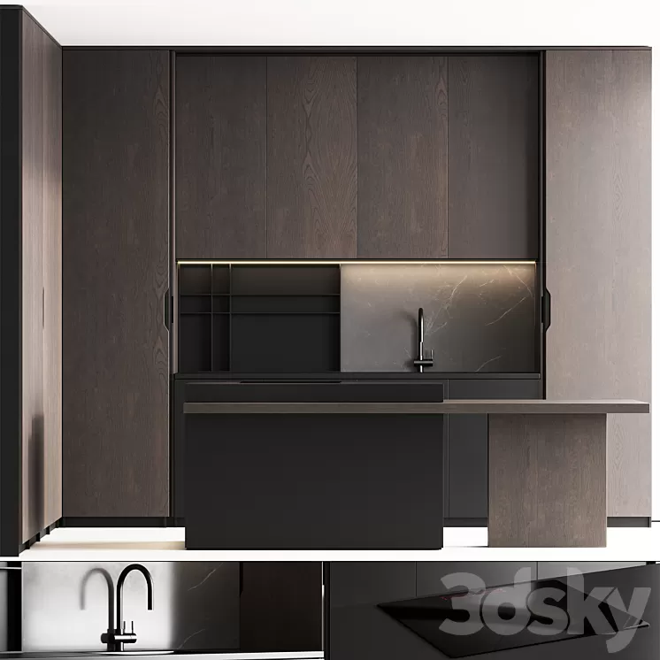 Kitchen 04 3D Model Free Download