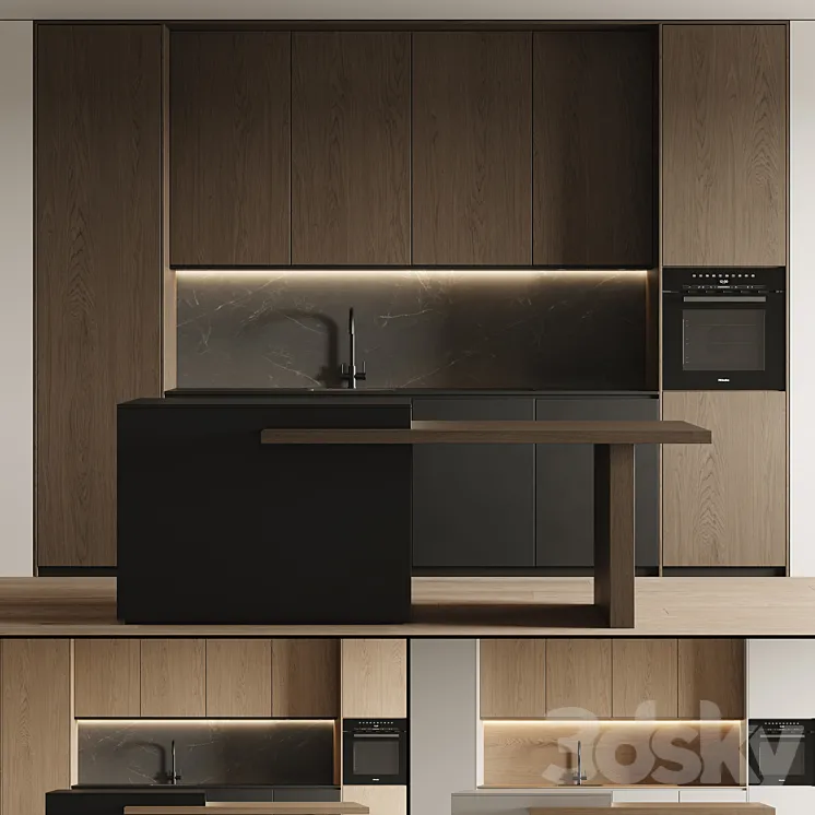 kitchen 08 3D Model Free Download