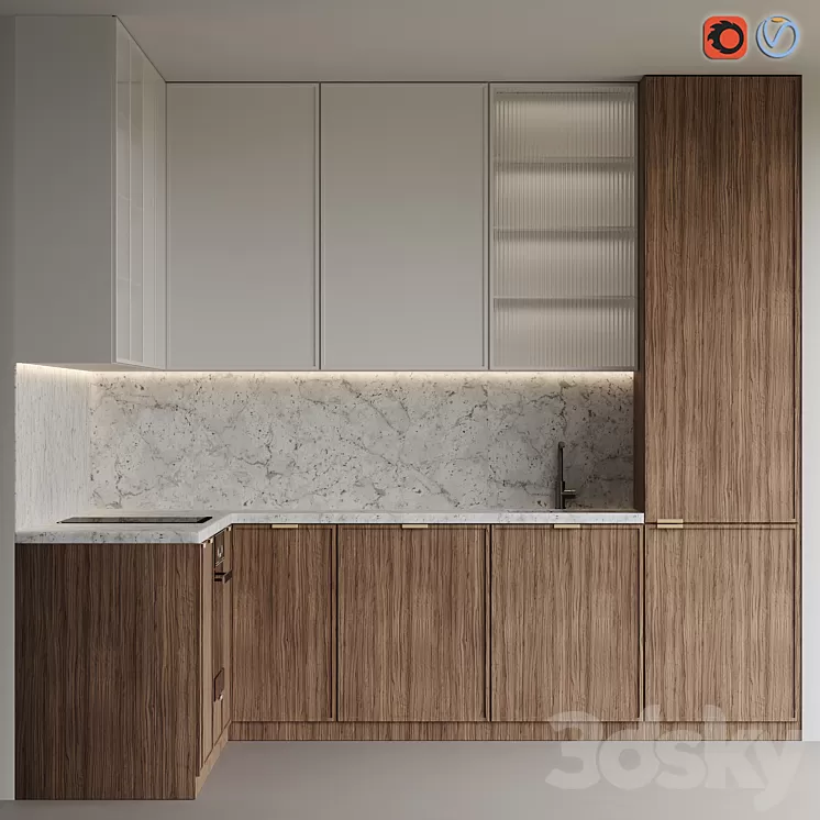 Kitchen 1 3D Model Free Download