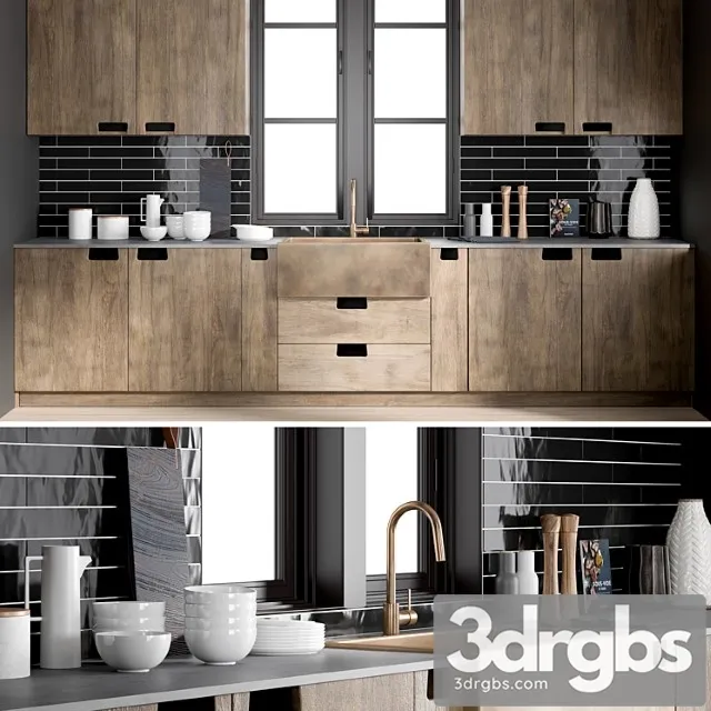 Kitchen 1 3D Model Download