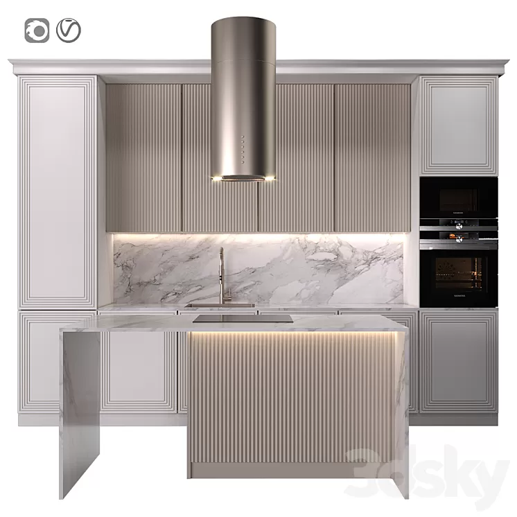 Kitchen 11 3D Model Kitchen 11 3D Model