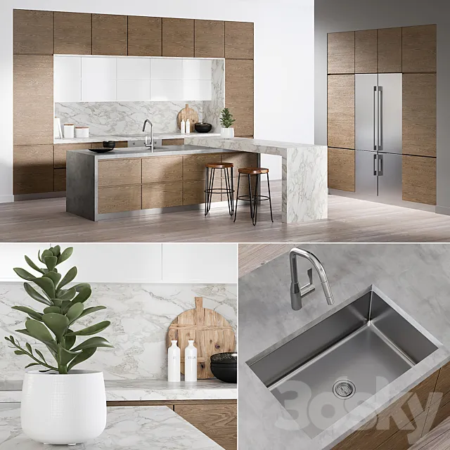 Kitchen 11 3DModel Kitchen 11 3DModel