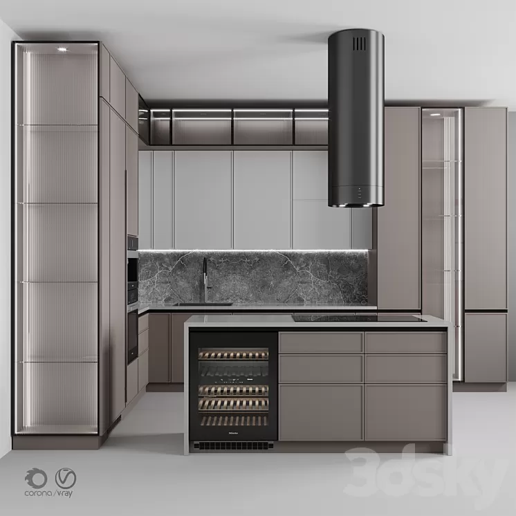 Kitchen ?113 3D Model Kitchen ?113 3D Model