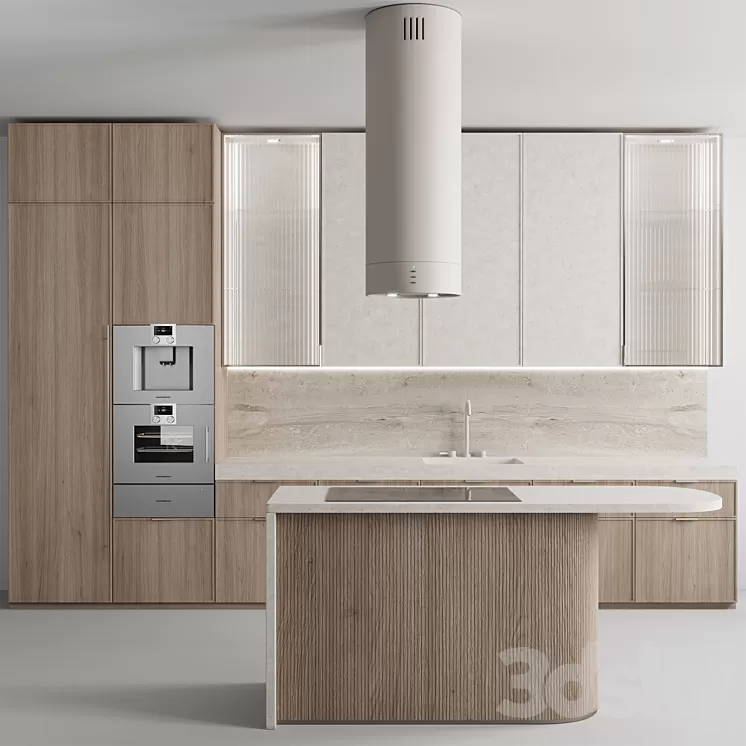 Kitchen №127 3D Model Free Download