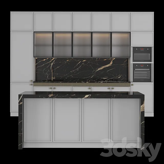 Kitchen 13 3D Model Kitchen 13 3D Model