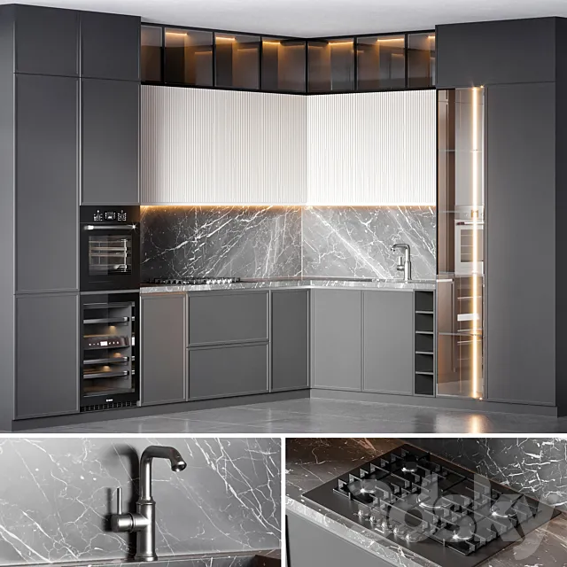 kitchen 15 3D Model kitchen 15 3D Model