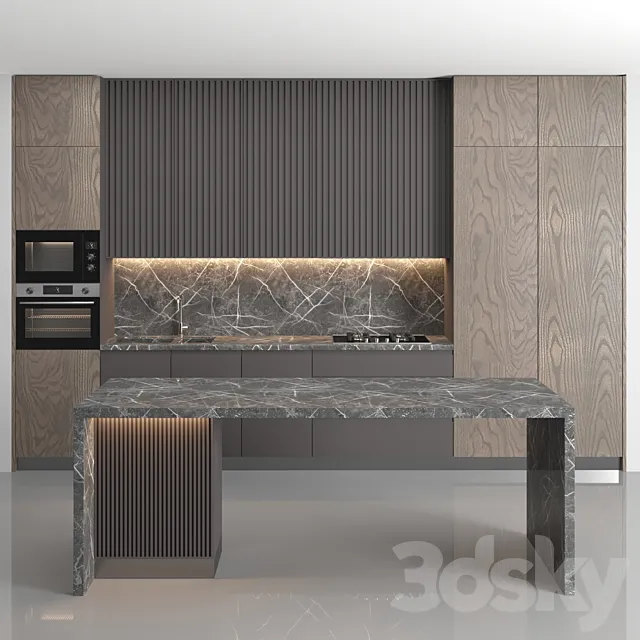 Kitchen 19 3D Model Kitchen 19 3D Model