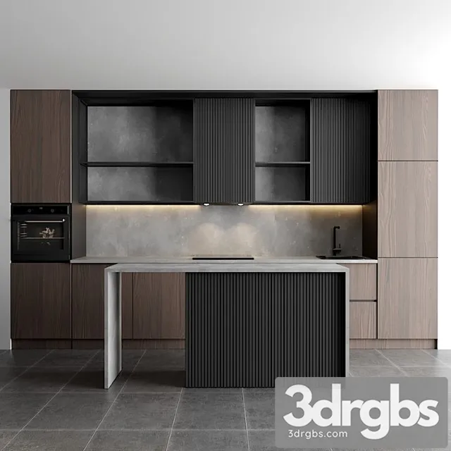 Kitchen 2 3D Model Download