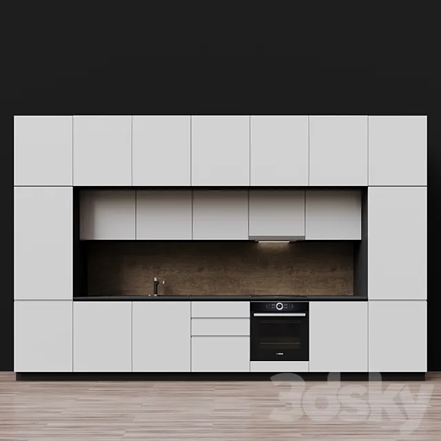 Kitchen 2 3D Model