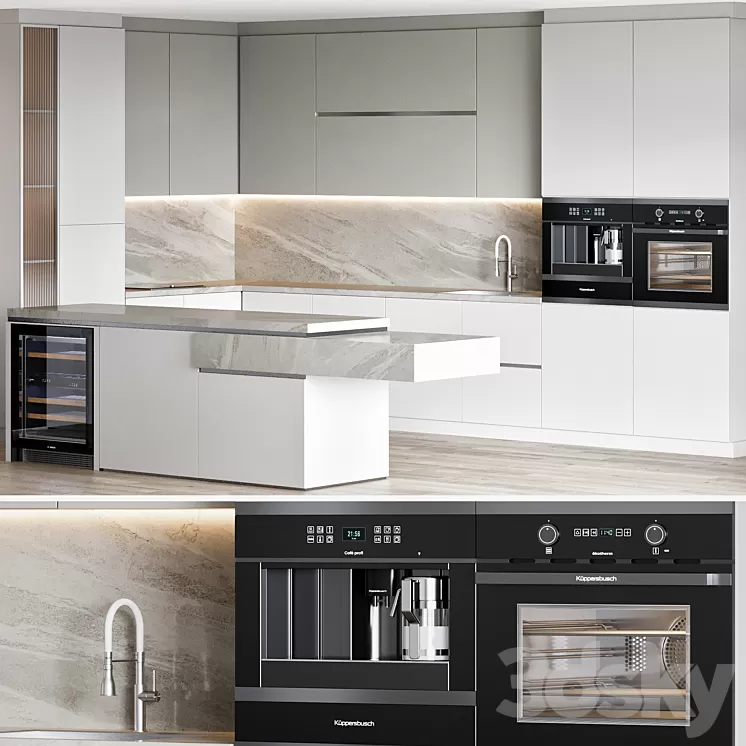 kitchen 22 3D Model Free Download