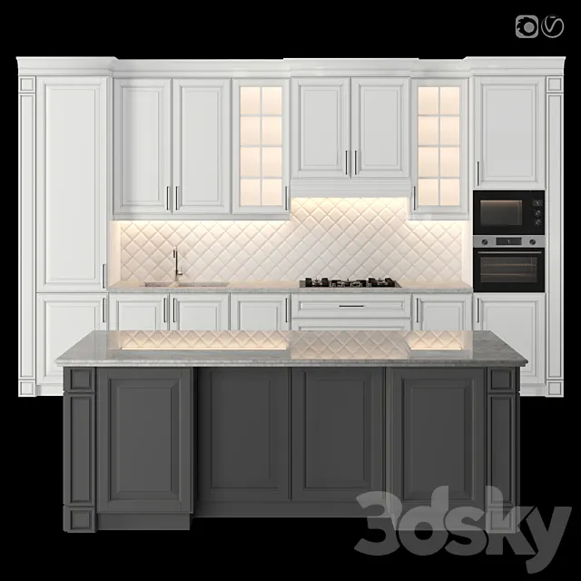 Kitchen 26 3D Model Kitchen 26 3D Model