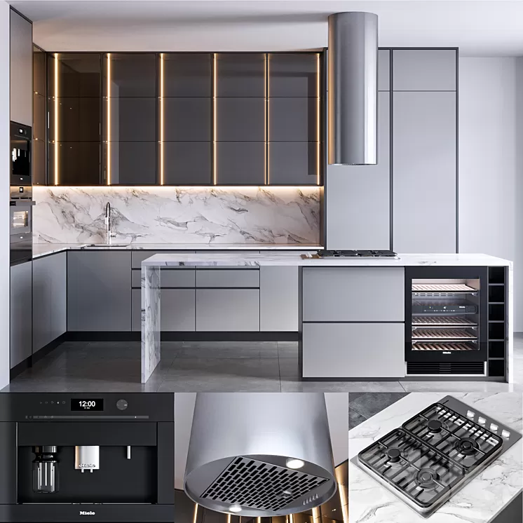 kitchen 27 3D Model kitchen 27 3D Model