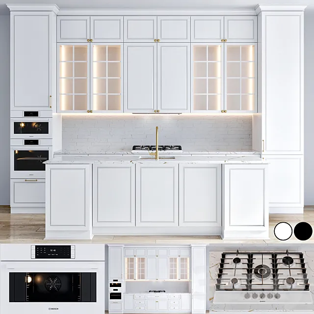 kitchen 28 3D Model kitchen 28 3D Model