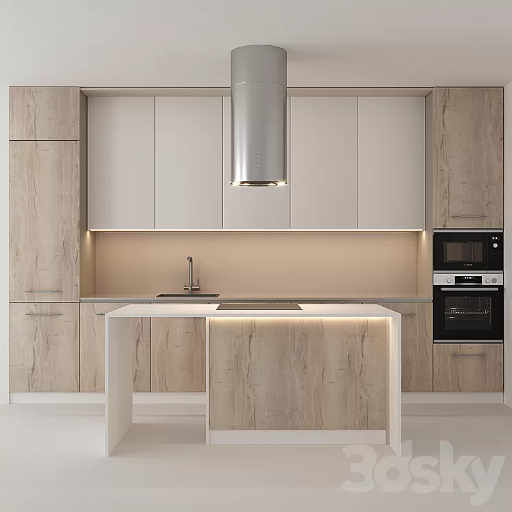 Kitchen 28 3D Model Kitchen 28 3D Model