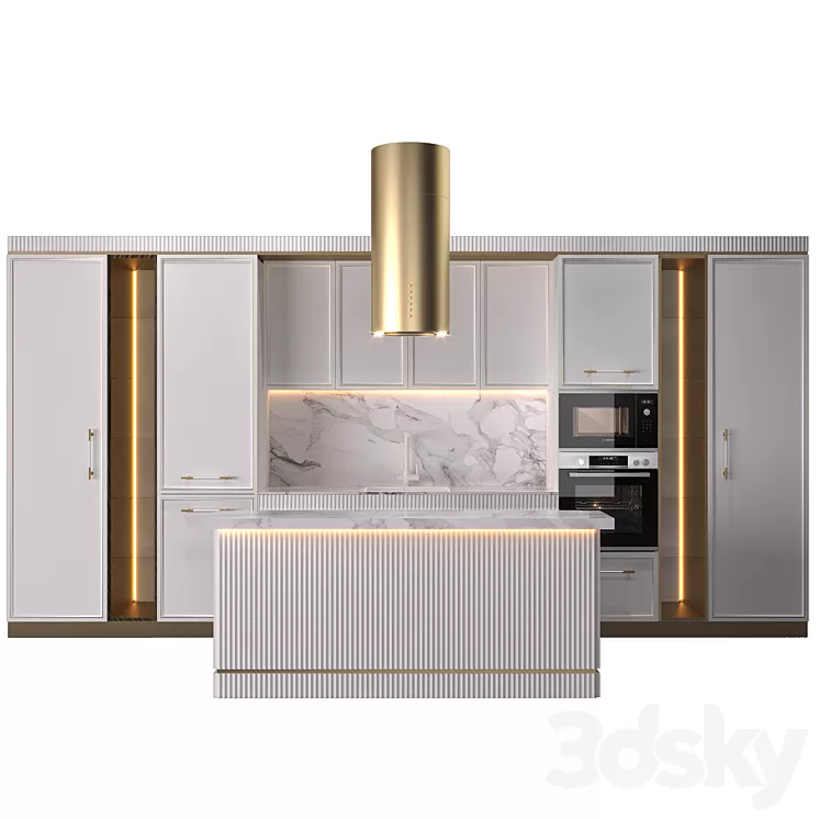 Kitchen 29 3D Model Kitchen 29 3D Model