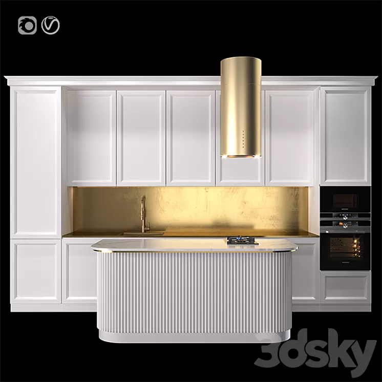 Kitchen 3 3D Model Kitchen 3 3D Model