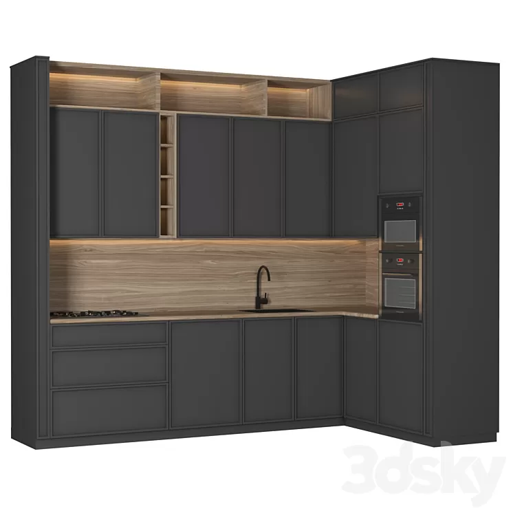 Kitchen 36 3D Model Free Download Kitchen 36 3D Model Free Download