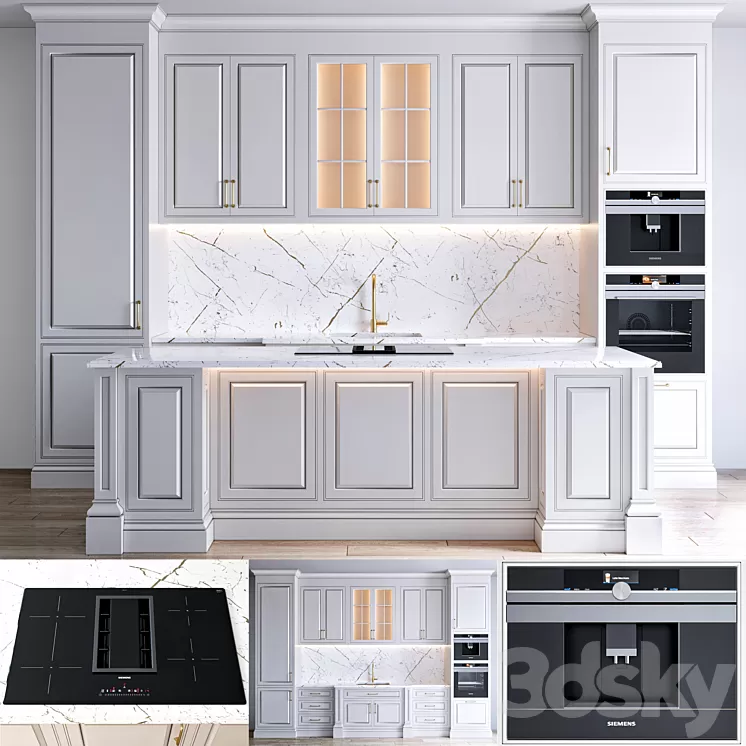 kitchen 37 3D Model kitchen 37 3D Model