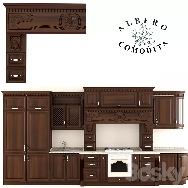 Kitchen 3D Model Kitchen 3D Model