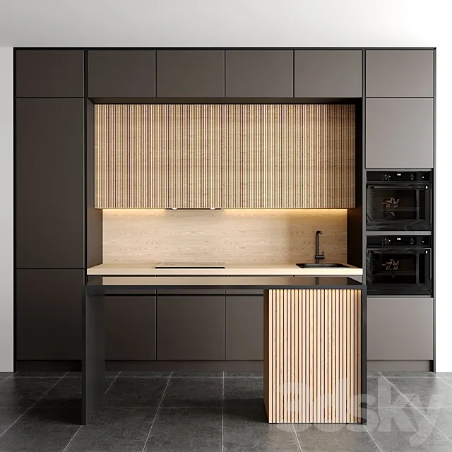 kitchen 3D Model kitchen 3D Model