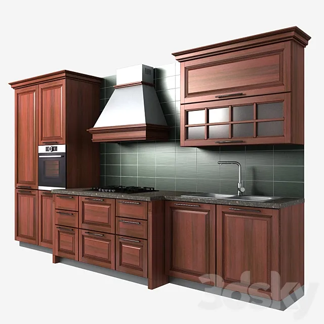 Kitchen 3D Model Kitchen 3D Model